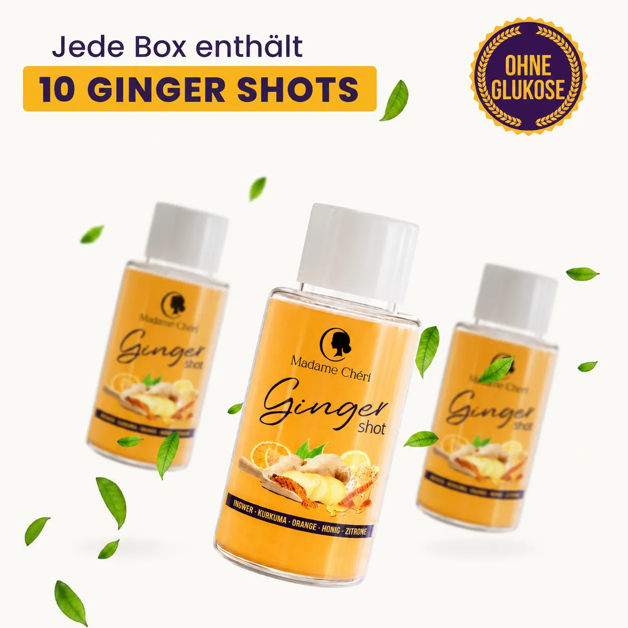 Madame Chéri IngwerShot gingembre 10 x 50 g fort