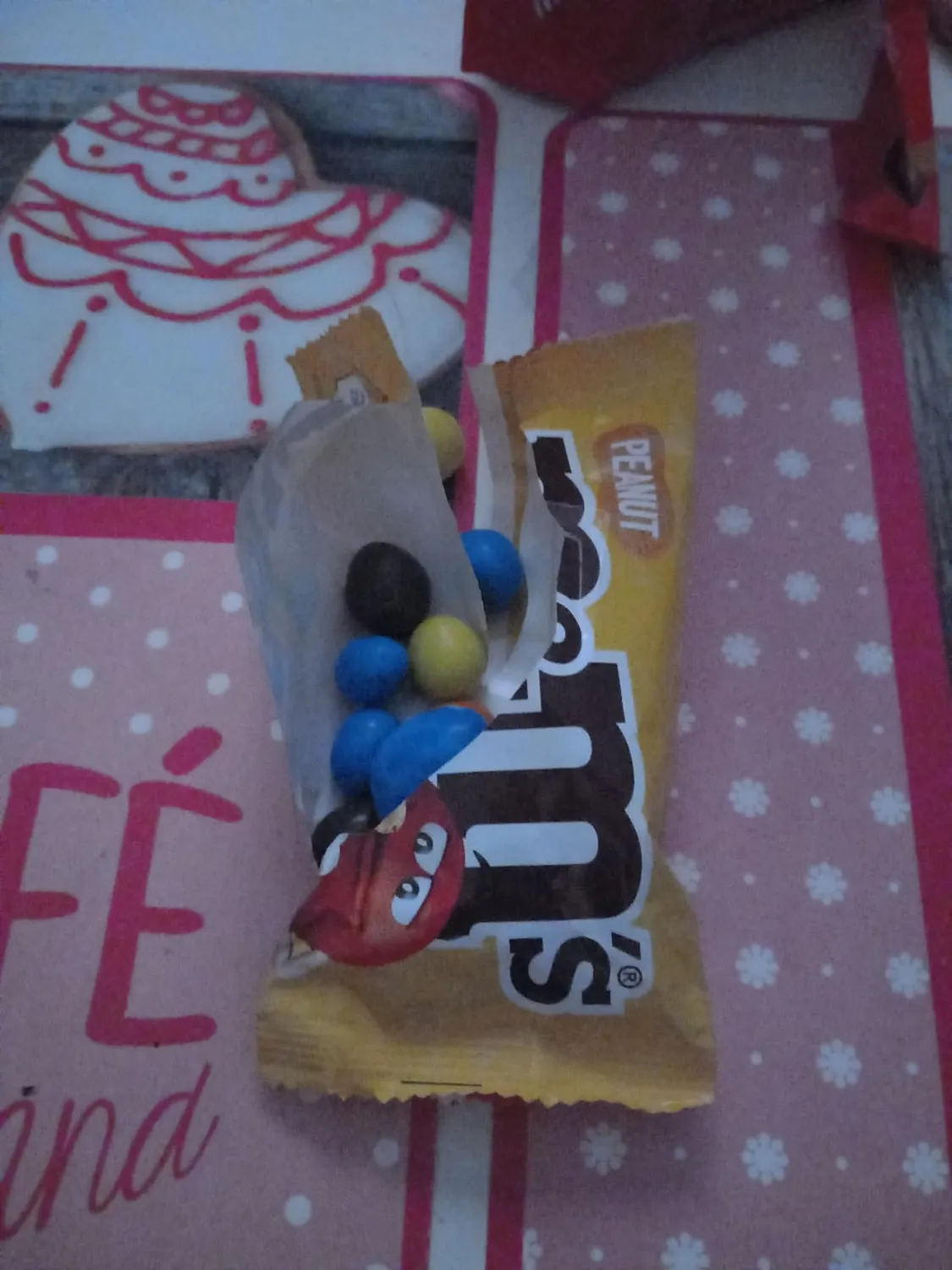 M&M'S Peanut bonbons chocolat lait cacahuètes 900g