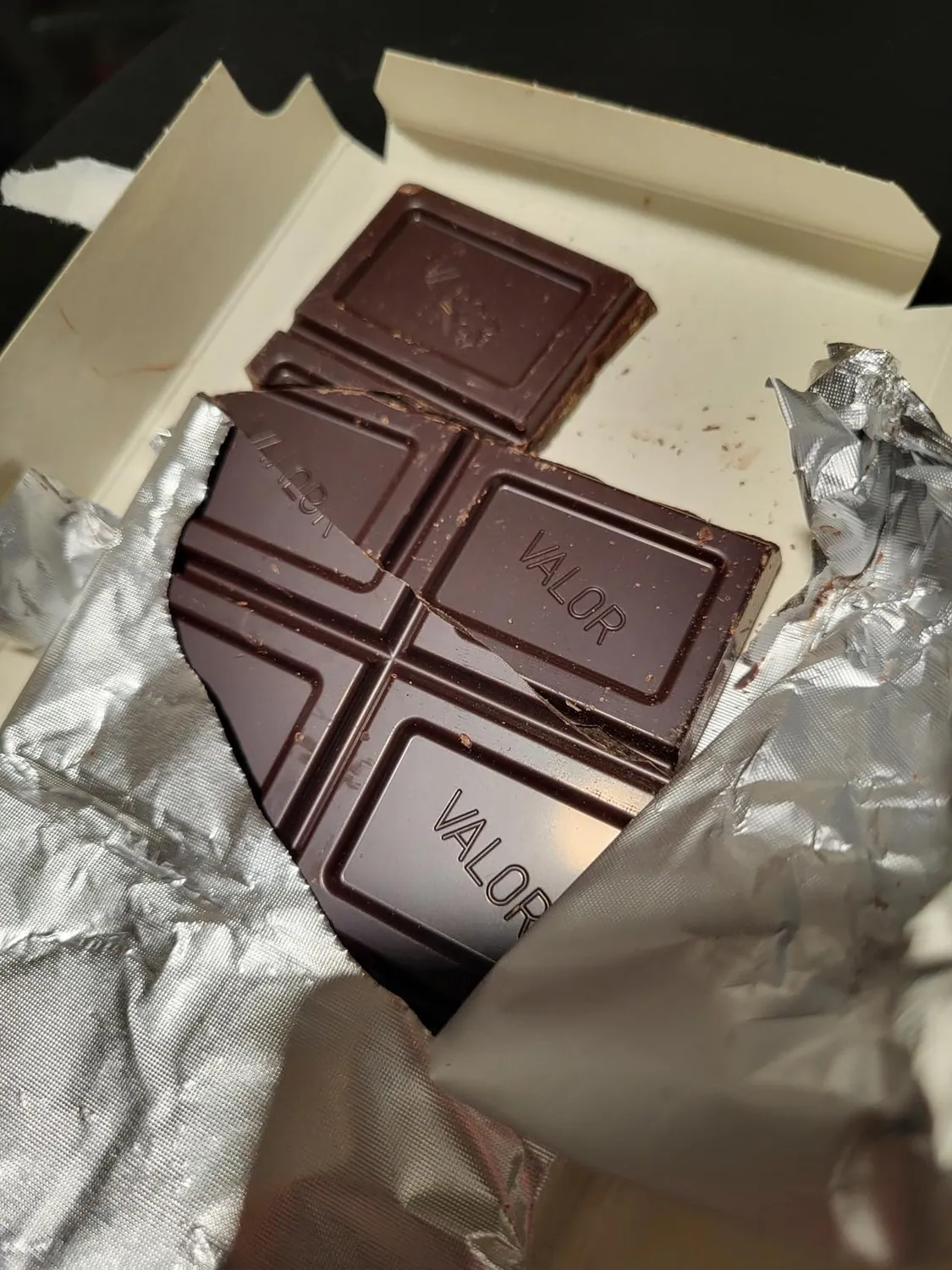 Valor Chocolat Noir 70% Orange tablette 100g sans sucre