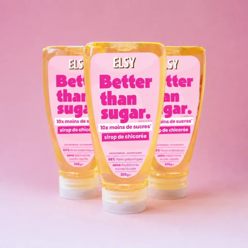 Elsy Sirop de Chicorée Nature sirop 3x350g IG bas