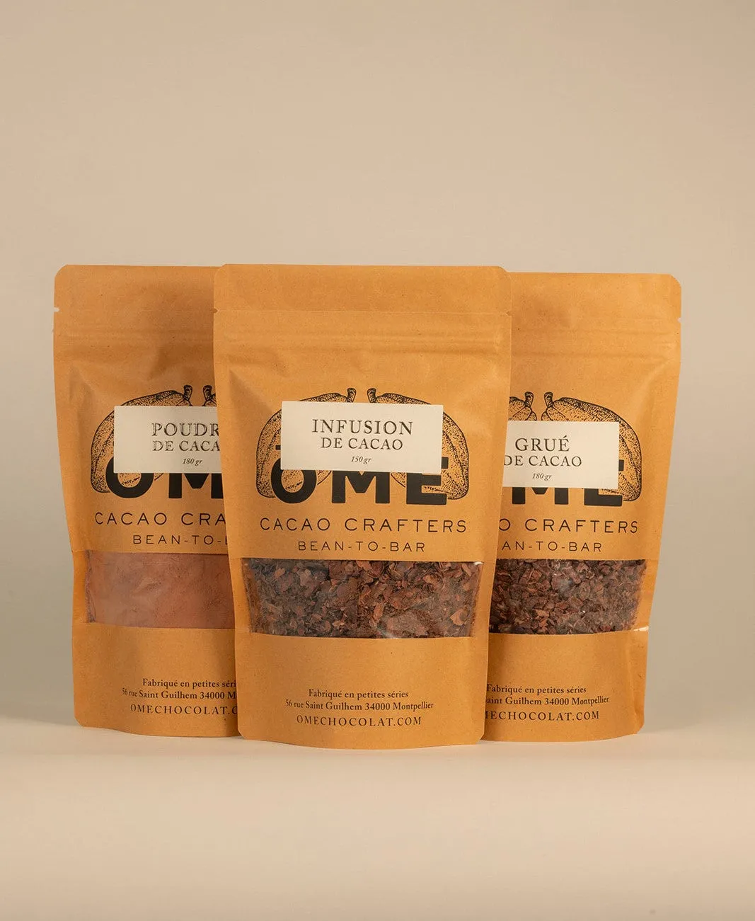 Ôme Infusion de Cacao infusion cacao sans caféine