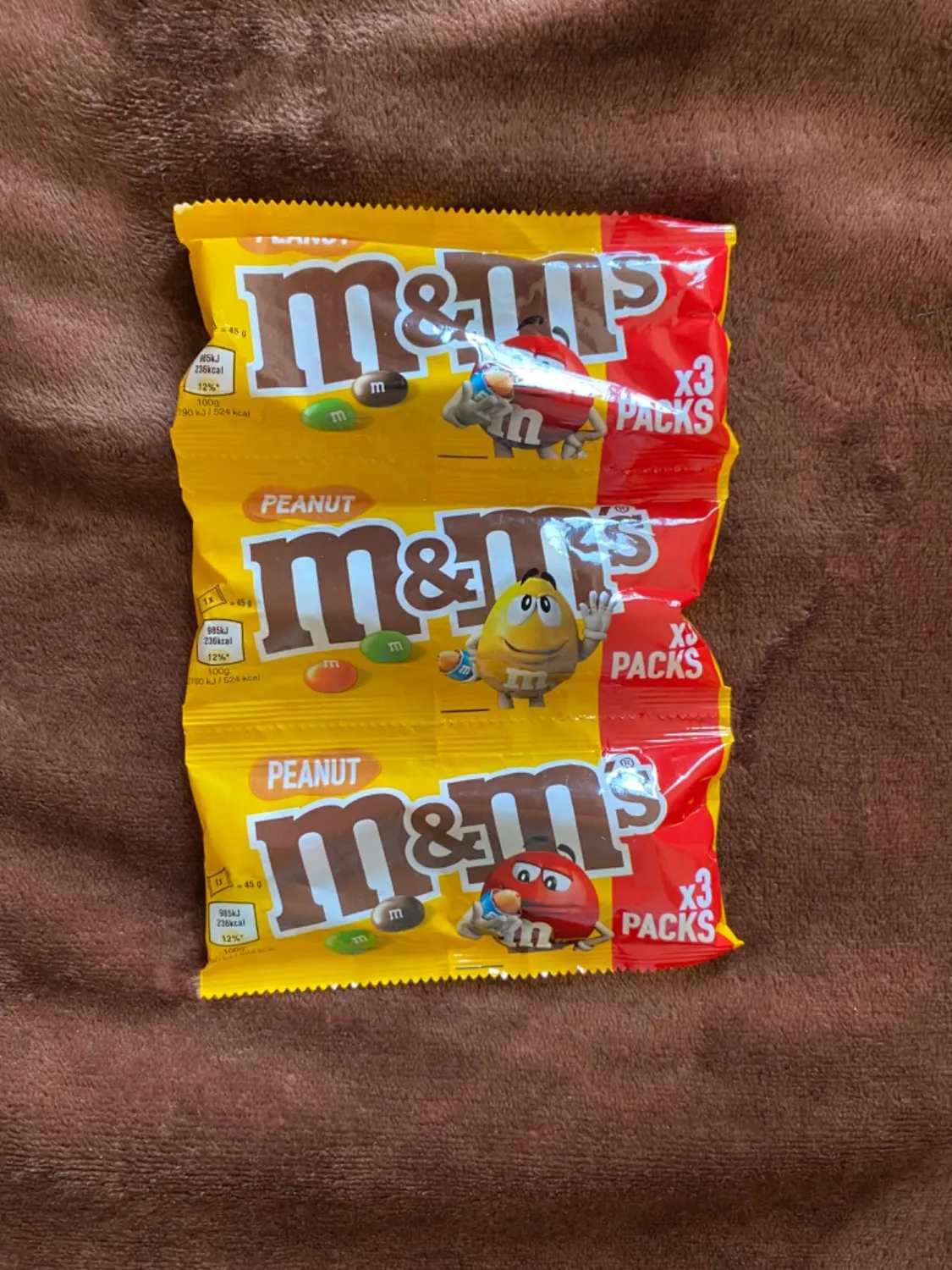 M&M'S Peanut bonbons chocolat lait cacahuètes 900g