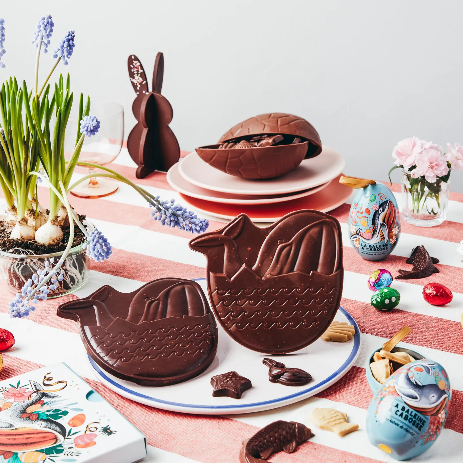 La Baleine à Cabosse œuf dinosaure chocolat 230g Pâques