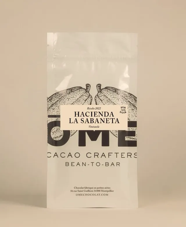 Ôme Hacienda La Sabaneta tablette chocolat noir 76%