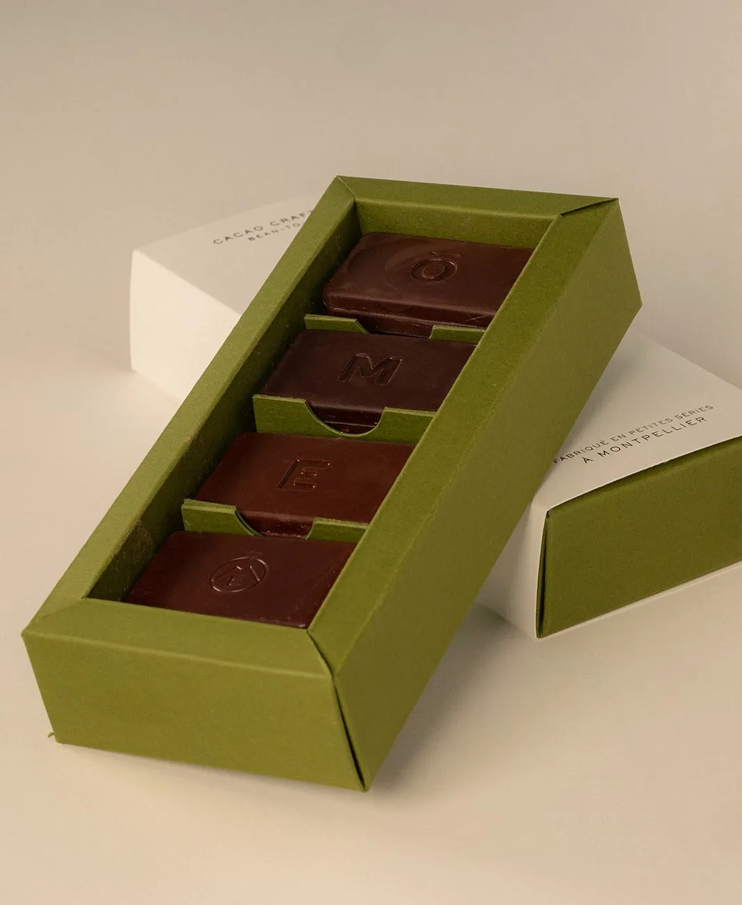 Ôme Terroirs Amérique Latine 76% coffret 24 mini chocolat noir