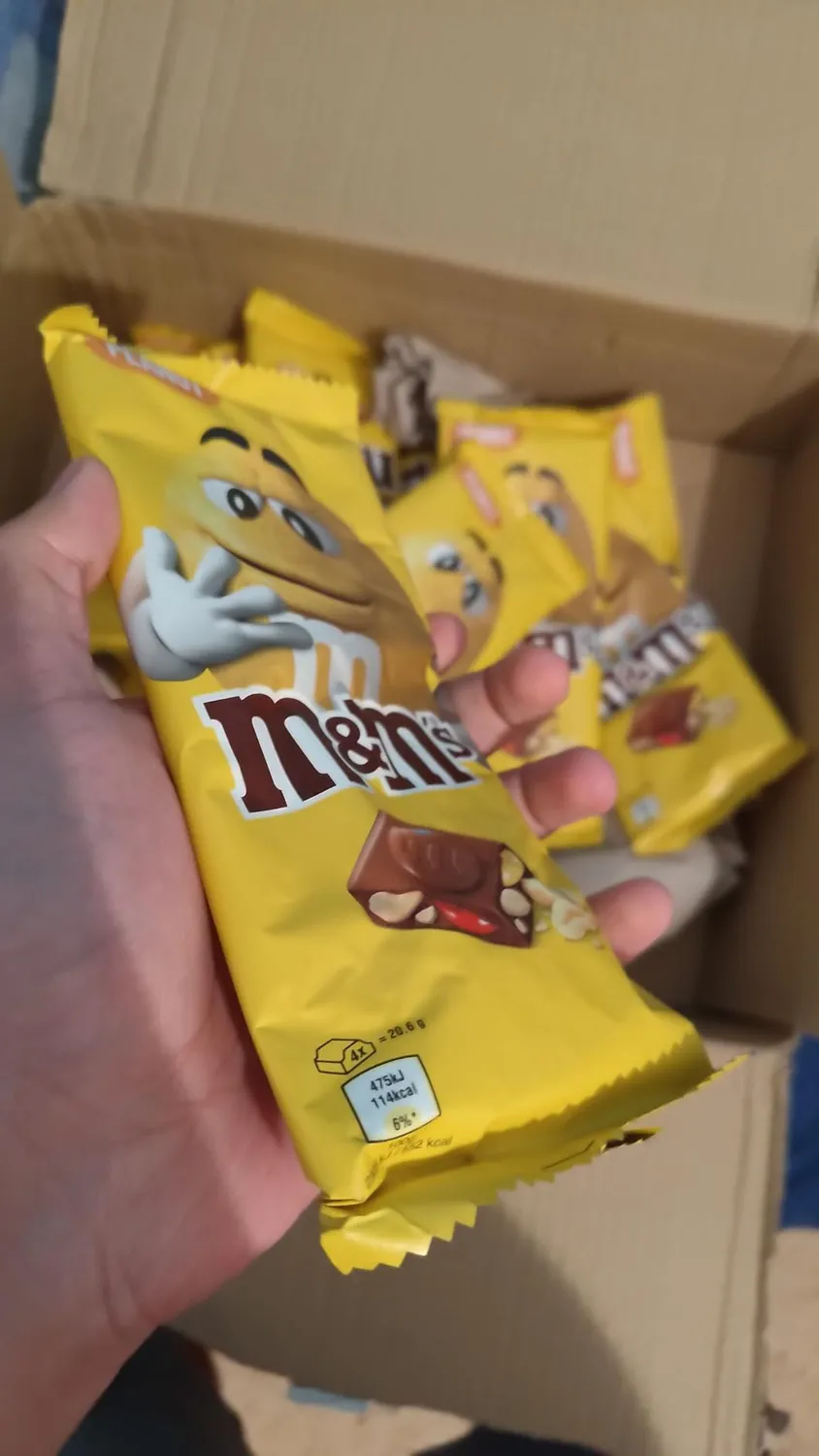 M&M's Peanut tablette chocolat lait 165g cacahuètes