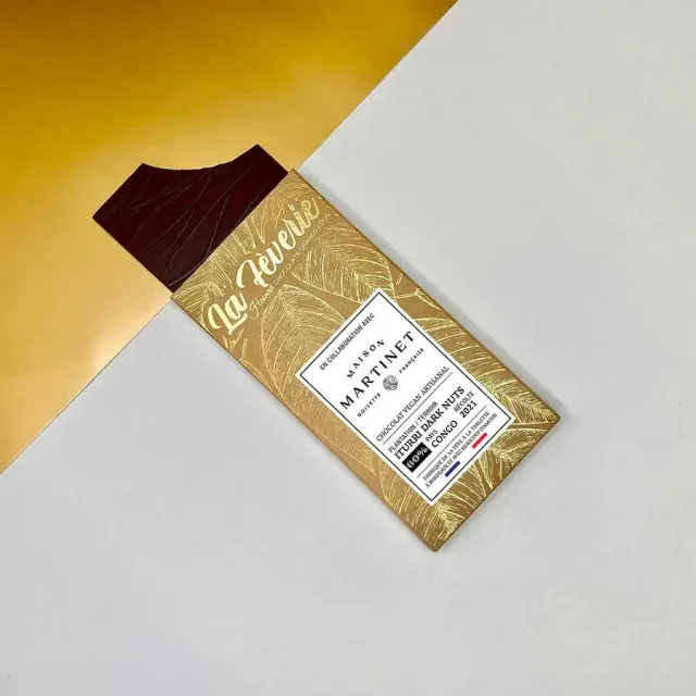 Hasnaâ Congo Iturri Dark Nuts tablette vegan 60% 56g