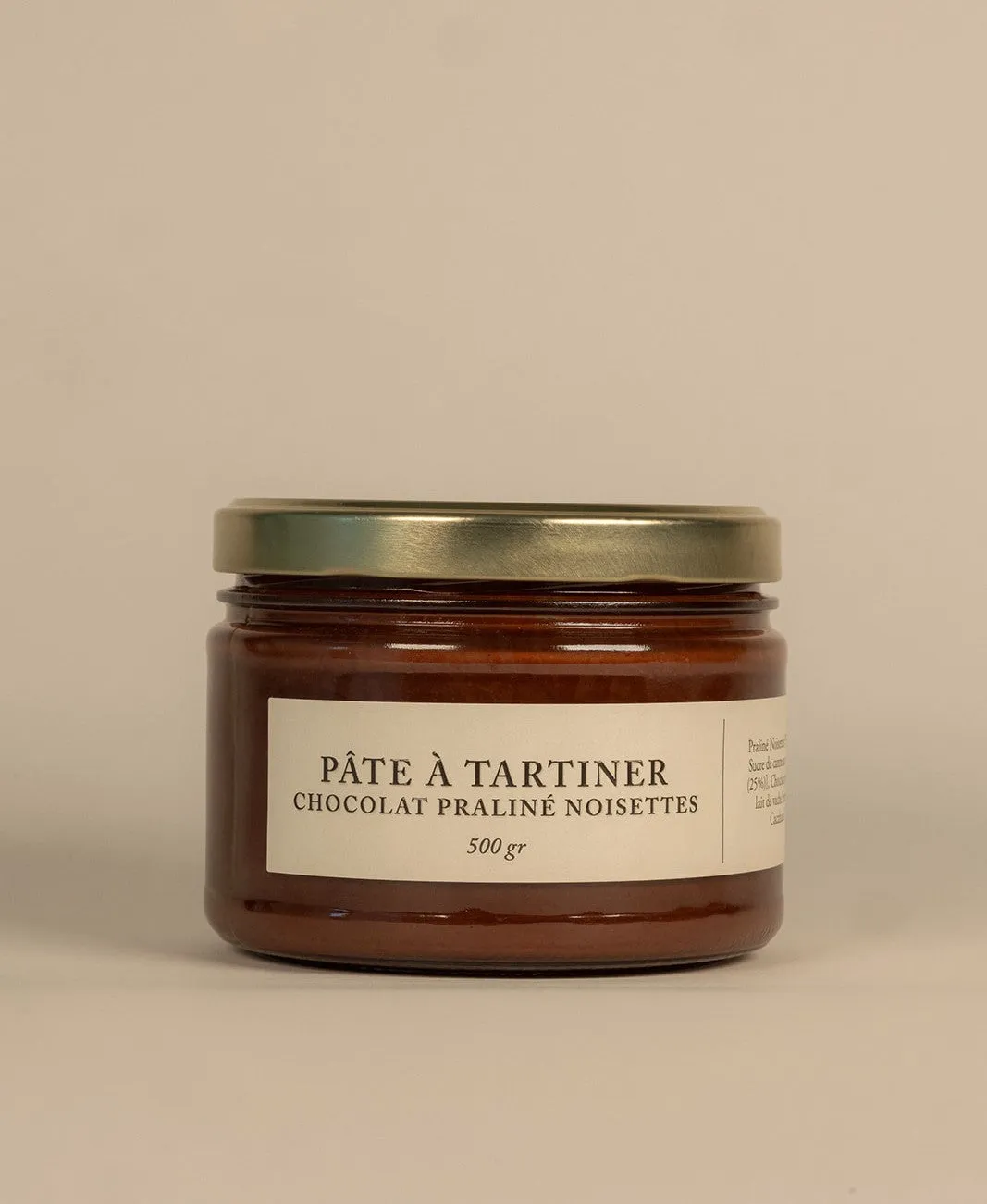 Ôme Pâte à tartiner praliné noisettes 200g peu sucrée