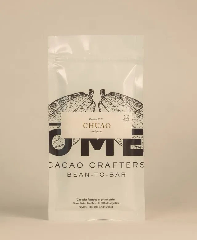 Ôme Chuao Vénézuela Pur Noir 76% tablette chocolat