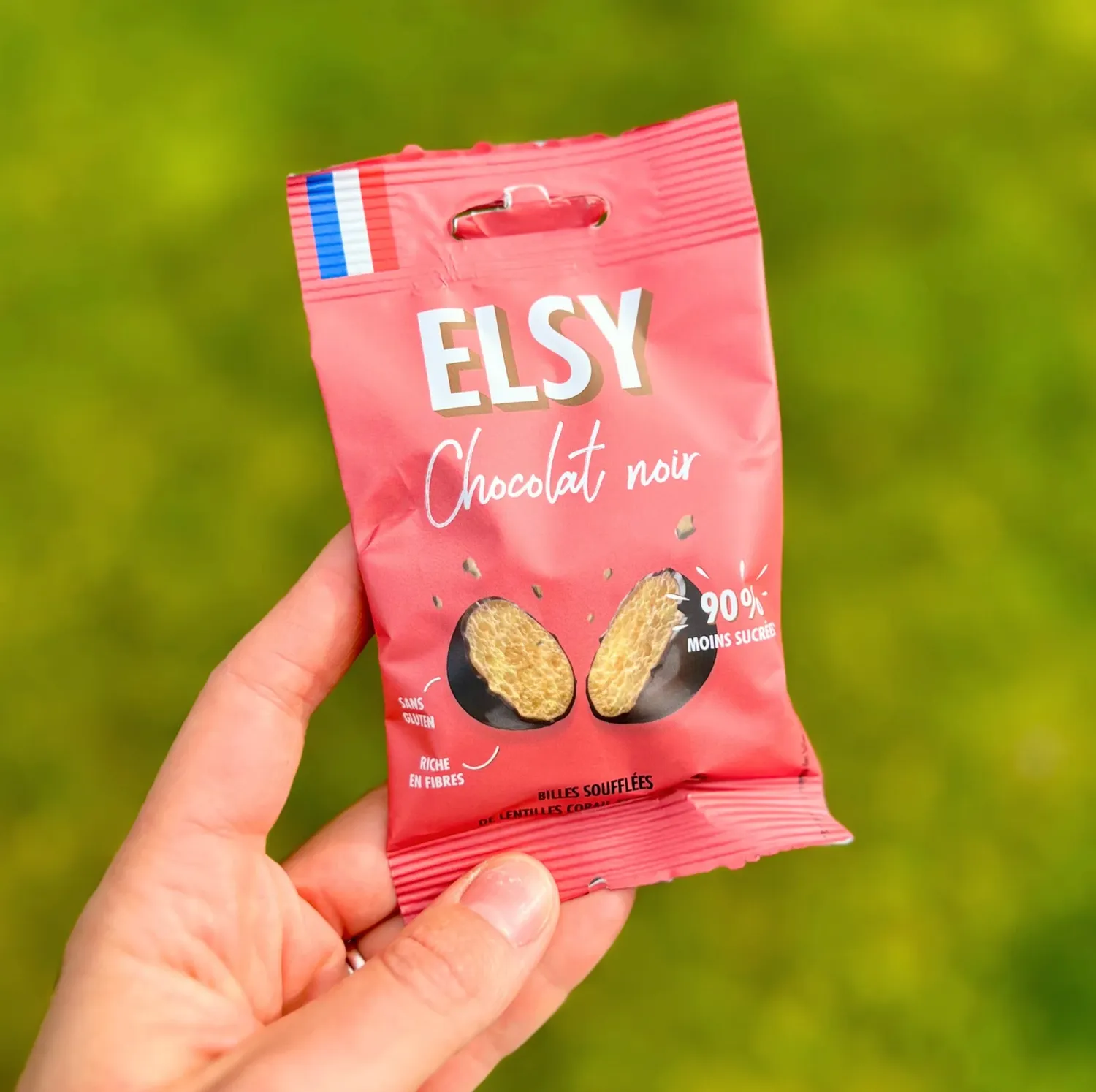 Elsy Billes Chocolat Noir billes 5x30g sans sucre