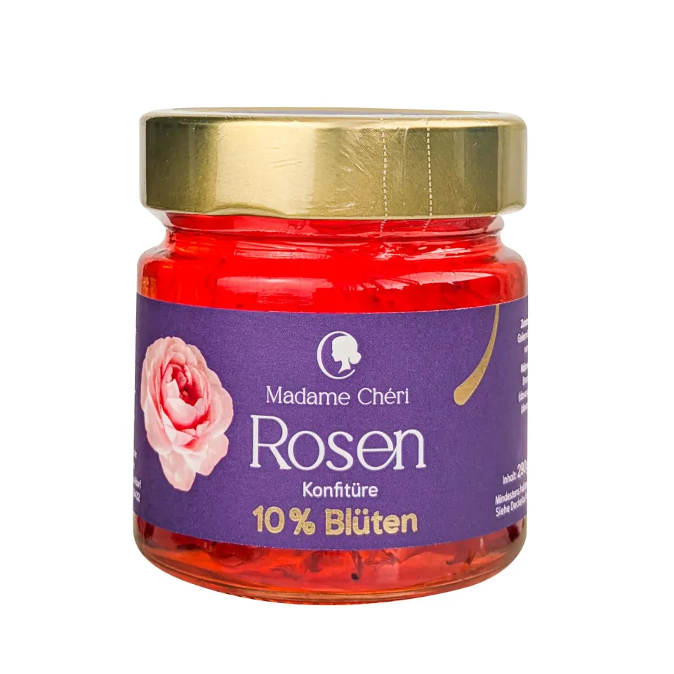 Madame Chéri confiture rose 290g 10% pétales