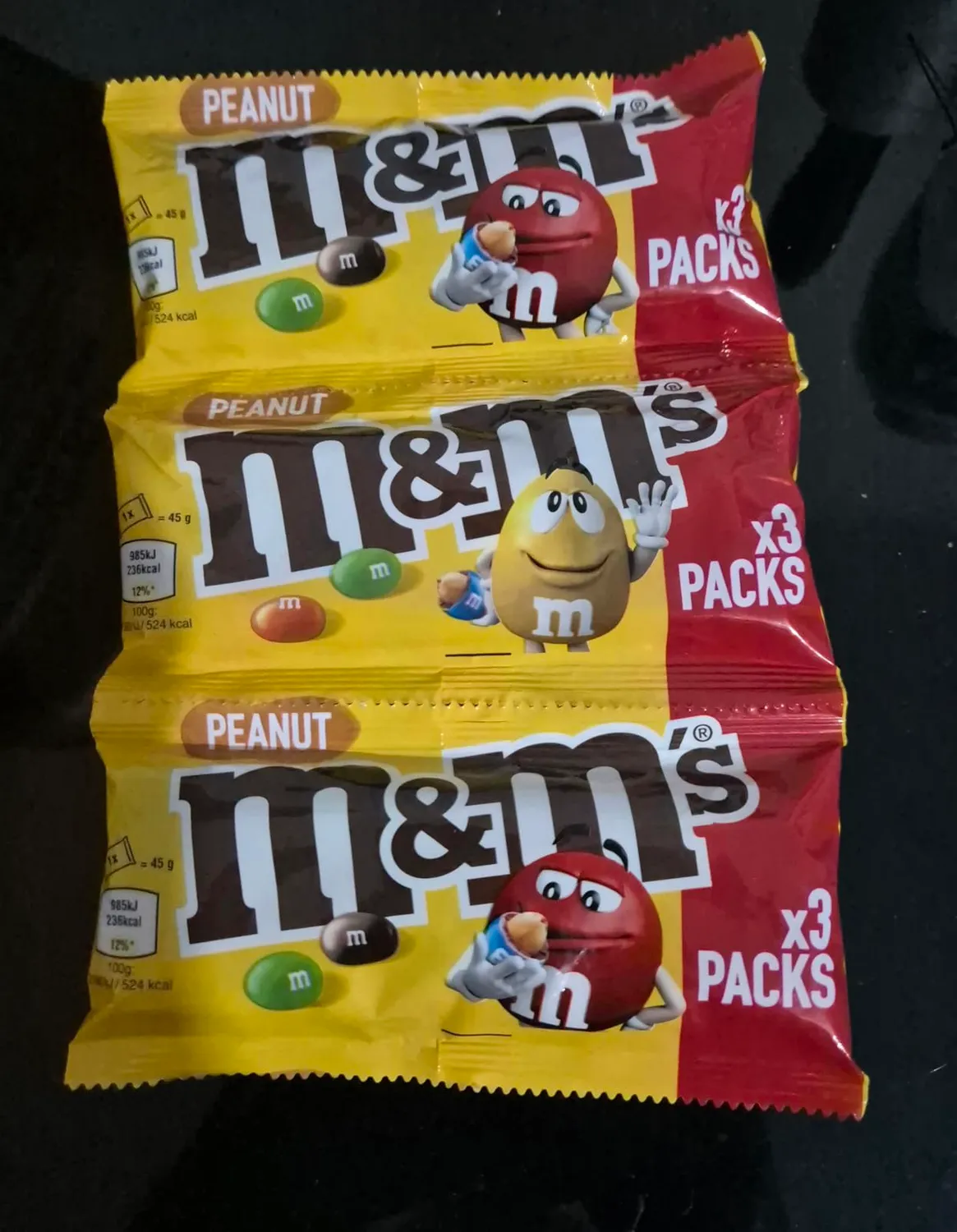 M&M'S Peanut bonbons chocolat lait cacahuètes 900g