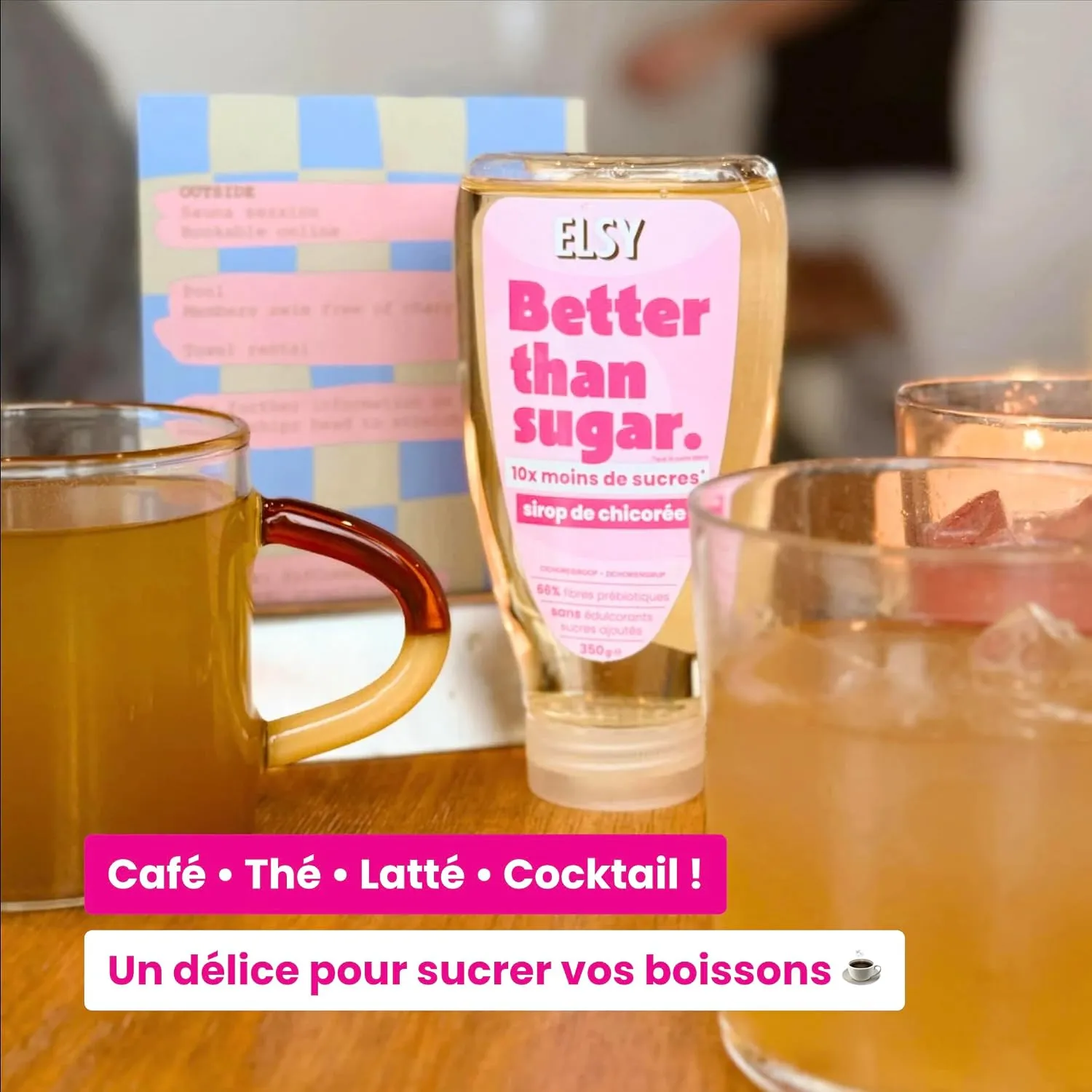 Elsy Sirop de Chicorée Nature sirop 3x350g IG bas
