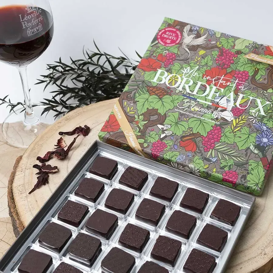 Hasnaâ Rive Droite écrin 25 chocolats 150g