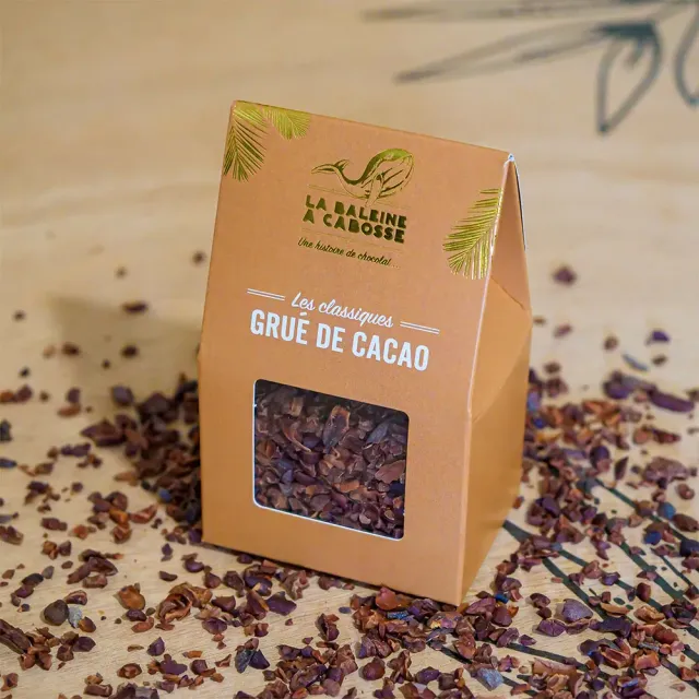 La Baleine à Cabosse grué de cacao Colombie pour pâtisserie