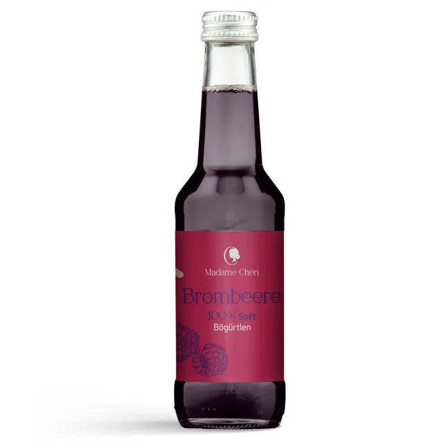 Madame Chéri jus de mûre 250ml pur fruit